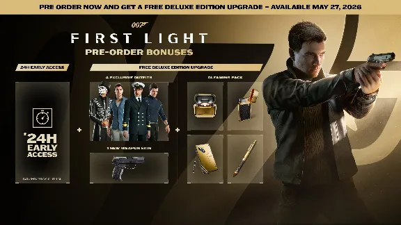 007 FIRST LIGHT XBOX SERIES S|X + PC (WIN) КЛЮЧ/КОД СРАЗУ +  АПГРЕЙД ДО ДЕЛЮКС
