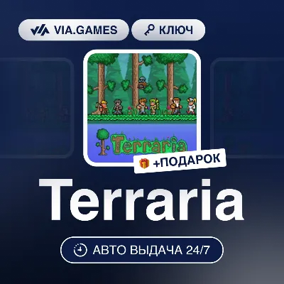 Terraria (Steam GIFT) РФ-СНГ-МИР + ПОДАРОК