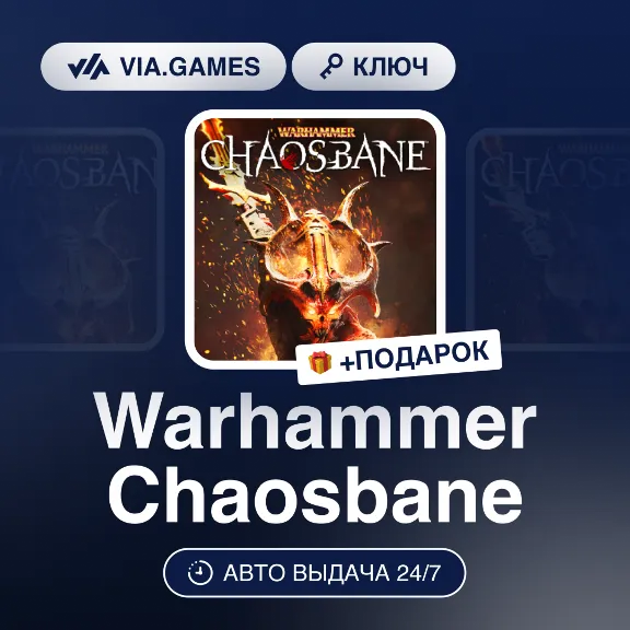 Warhammer Chaosbane (Steam Ключ) РФ-СНГ-МИР + ПОДАРОК