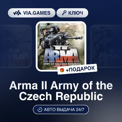 Arma II Army of the Czech Republic (Steam Ключ) РФ-СНГ-МИР + ПОДАРОК