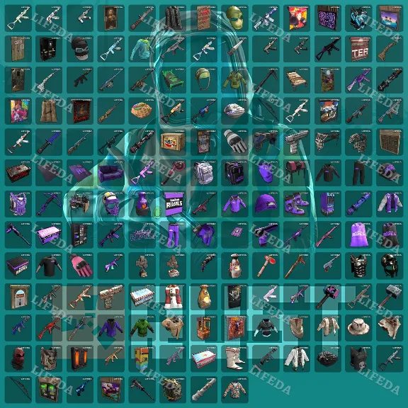 Rust [STEAM] STEAM ACCOUNT 🛠️【TWITCH / KICK DROPS】🔫564+ SKINS • 1--50 ROUNDS