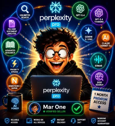 Perplexity AI Pro на 1 месяц Личный премиум аккаунт | Мгновенная доставка | Гарантия