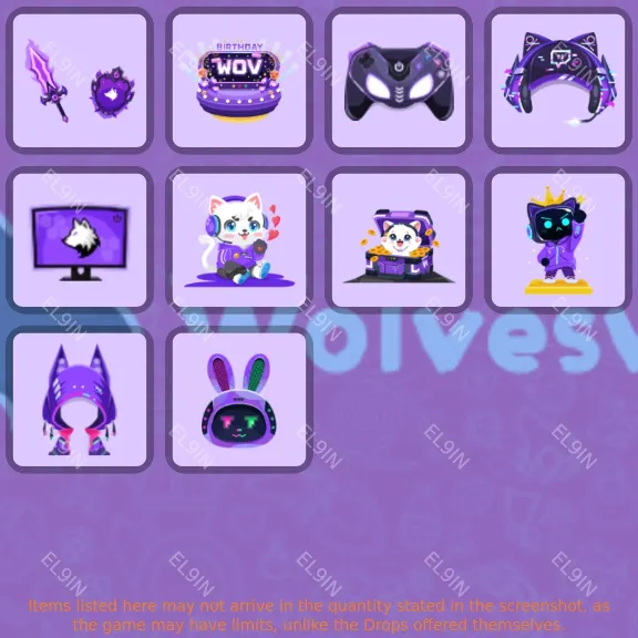 🌟Wolvesville🥇Twitch Drops🧨10 items + 🎁