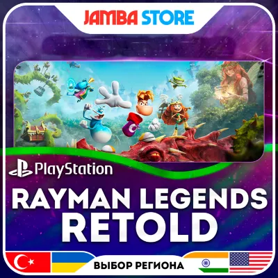 Rayman Legends Retold · PS5 · TR/UA/IN/US