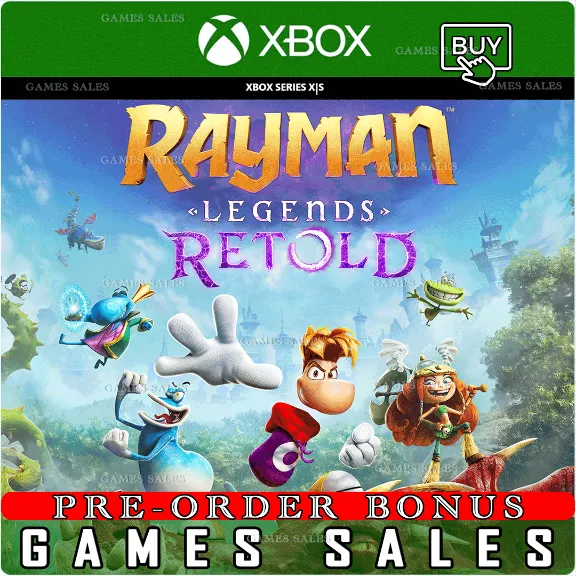 ✅❤️RAYMAN LEGENDS RETOLD❤️XBOX SERIES X|S❤️ПРЕДЗАКАЗ С БОНУСАМИ✅