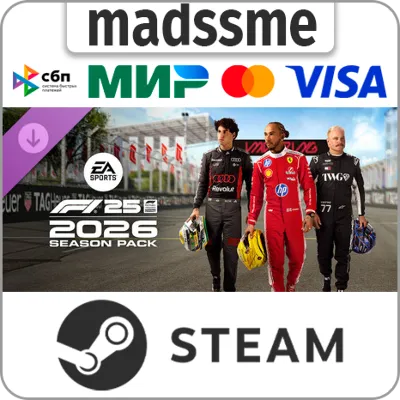 F1 25: 2026 Season Pack * RU/KZ/СНГ/TR/CN/AR/IN/BR * DLC * STEAM 🚀 АВТОДОСТАВКА