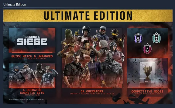 Tom Clancy&acute;s Rainbow Six Siege Y11 - Ultimate Edition (Steam Gift RU UA KZ)