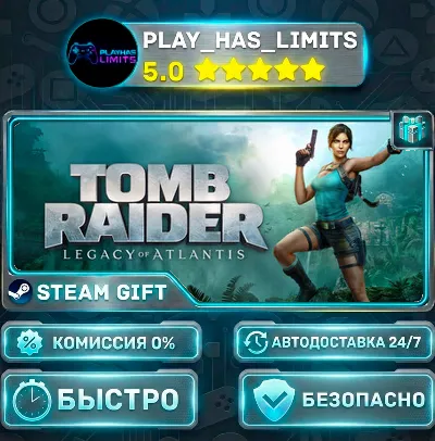 🎁Tomb Raider: Legacy of Atlantis — Deluxe *UA/KZ/СНГ/TR/AR Steam Auto
