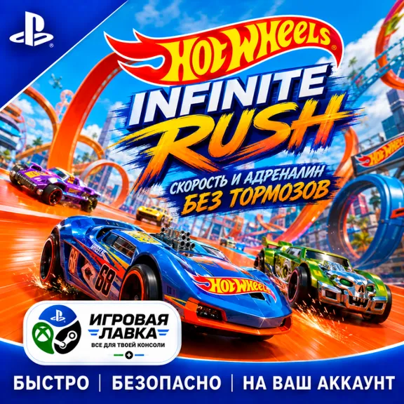 HOT WHEELS Infinite Rush | Playstation | PS5 | Турция | Украина | Индия