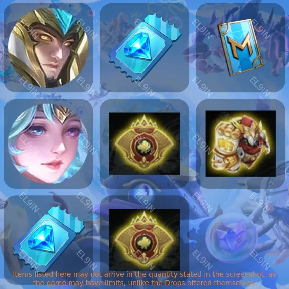 🏅Mobile Legends: Bang Bang🎁Twitch Drops🌈8 items + 🎁