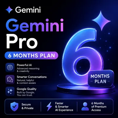 Google Gemini Pro | 6 Months | Activation via link |