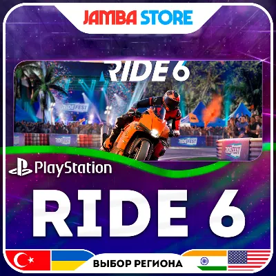 RIDE 6 · PS5 · TR/UA/IN/US
