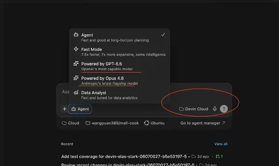 Devin Windsurf Account | $60-70 Credits | Opus 4.8 & GPT-5.5