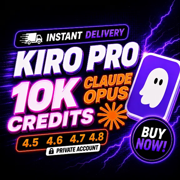 🟠CLAUDE OPUS 4.8, 4.7, 4.6 🟠 Kiro Pro • 10.000 Créditos Extras 🟠 NO seu GMAIL