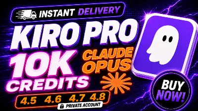 🟠CLAUDE OPUS 4.8, 4.7, 4.6 🟠 Kiro Pro • 10.000 Créditos Extras 🟠 NO seu GMAIL
