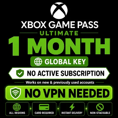 Xbox Game Pass Ultimate 1 месяц Global | Все Аккаунты | Без VPN