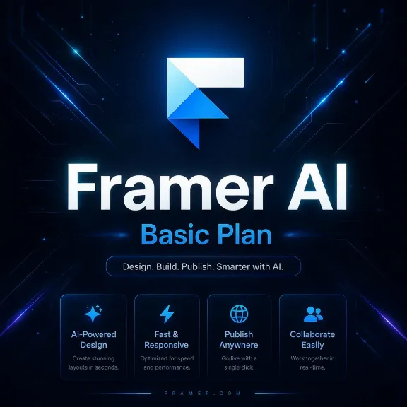 Framer AI | Базовый план | 12 месяцев | Подписка