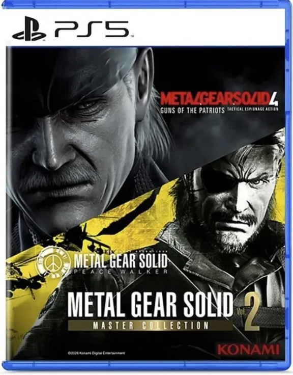 🟦 METAL GEAR SOLID: MASTER COLLECTION Vol.2 Playstation PS5 ПРЕДЗАКАЗ ИГРЫ НА АКАУНТ