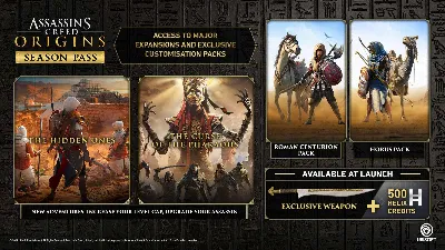 Assassins Creed Origins - Season Pass XBOX ONE / XBOX SERIES X|S Ключ