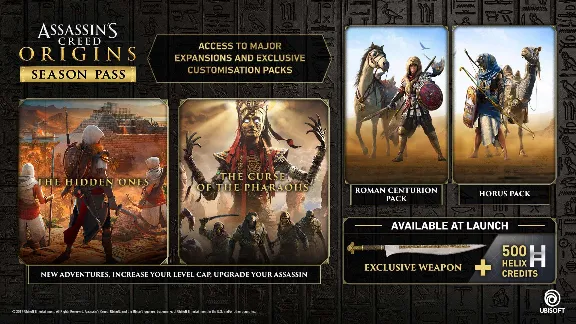 Assassins Creed Origins - Season Pass XBOX ONE / XBOX SERIES X|S Ключ