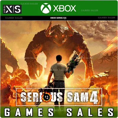 ✅❤️SERIOUS SAM 4❤️XBOX SERIES X|S🔑KEY
