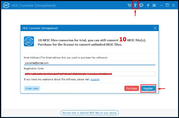 Конвертер Aiseesoft HEIC Код регистрации на 1 год