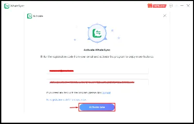 Aiseesoft WhatsSync Код регистрации на 1 год