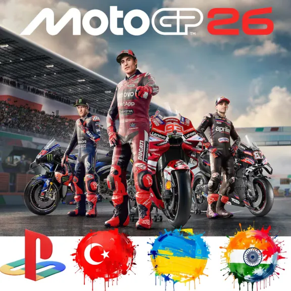 MotoGP 26 PS5/ТУРЦИЯ/УКРАИНА/ИНДИЯ/PS