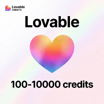 Lovable 100-10000 credits