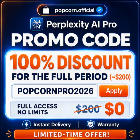 Промокод Perplexity PRO (стоимость $200)| Официально и мгновенная доставка | Гарантия