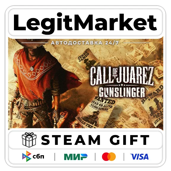 Call of Juarez: Gunslinger / Steam AUTO / RU+WORLD