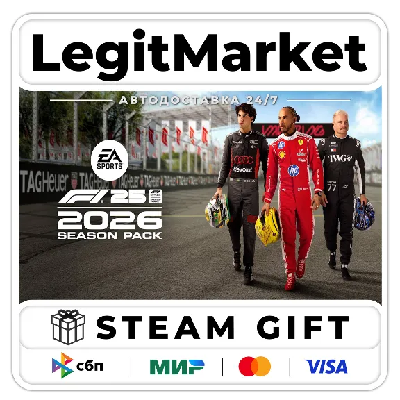 DLC F1 25: 2026 Season Pack / Steam АВТО / РУ + МИР