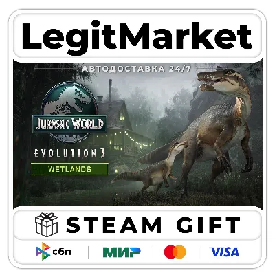 DLC Jurassic World Evolution 3: Wetlands Steam WW AUTO