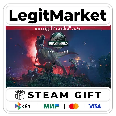 Jurassic World Evolution 3 DELUXE / Steam GIFT РУ+МИР