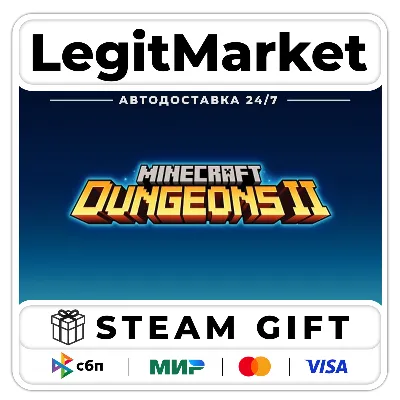 Minecraft Dungeons II / Steam АВТО / РУ + МИР