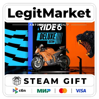 RIDE 6 Deluxe Edition / Steam AUTO / RU+WORLD