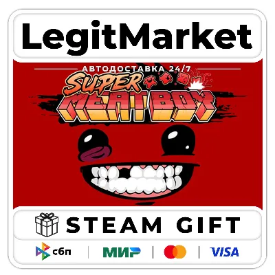 Super Meat Boy / Steam АВТО / РУ + МИР