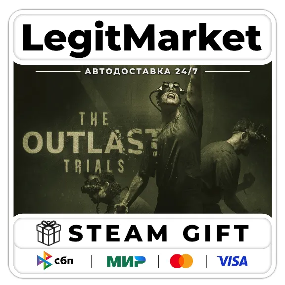 The Outlast Trials / Steam AUTO / RU+WORLD