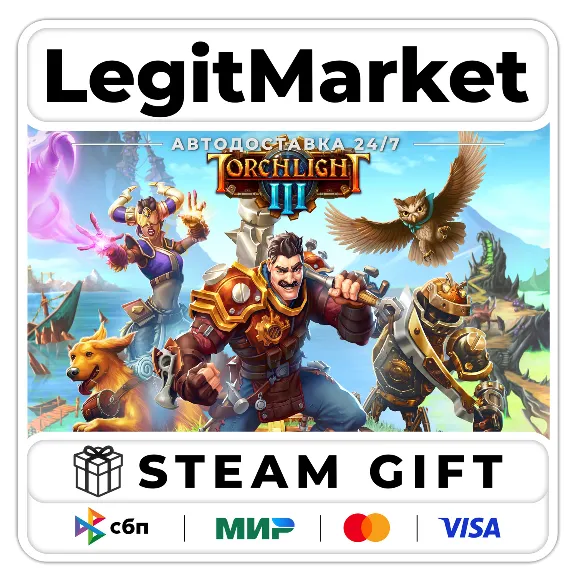 Torchlight III / Steam AUTO / RU + WORLD