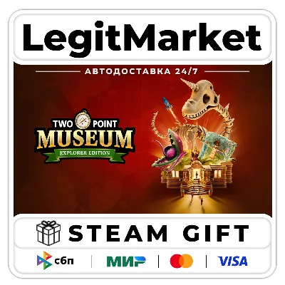 Two Point Museum Explorer Ed / Steam АВТО / РУ + МИР