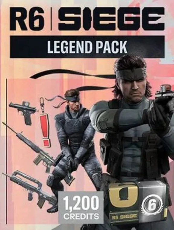 🟥PC🟥 Rainbow Six Siege Legend Pack + 1200 R6 CREDITS