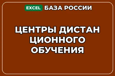 База компаний по теме Центры дистанционного обучения в России