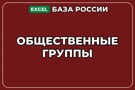 База компаний по теме Общественные группы в России