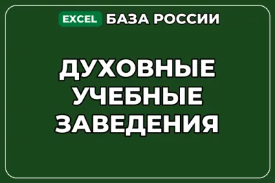 База компаний по теме Духовные учебные заведения в России