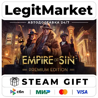 Empire of Sin Premium Edition / Steam АВТО / РУ + МИР