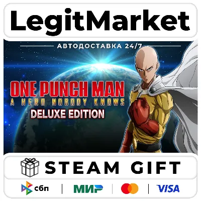 ONE PUNCH MAN: A HERO NOBODY KNOWS Deluxe Edition / Steam АВТО / РУ + МИР