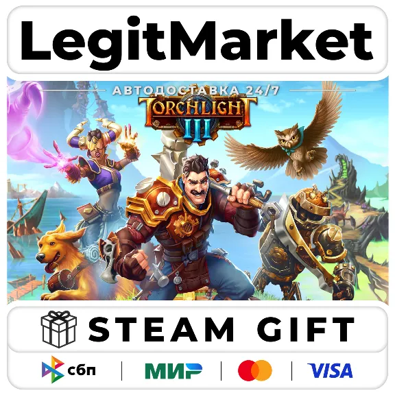 Torchlight III / Steam AUTO / RU + WORLD