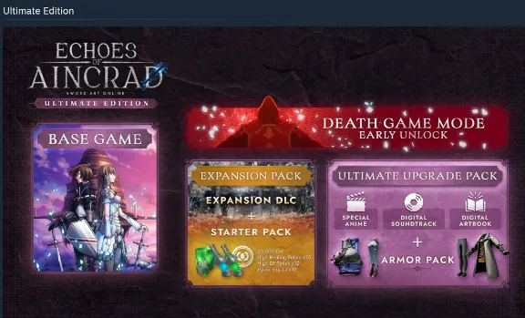 Echoes of Aincrad Ultimate Edition+ВСЕ DLC Аккаунт Steam