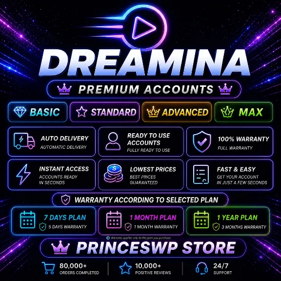 🚀 АВТОДОСТАВКА  DREAMINA CREDİT  BASIC  |  STANDART  |ADVANCED  MAX | ЛИЧНЫЙ АККАУНТ