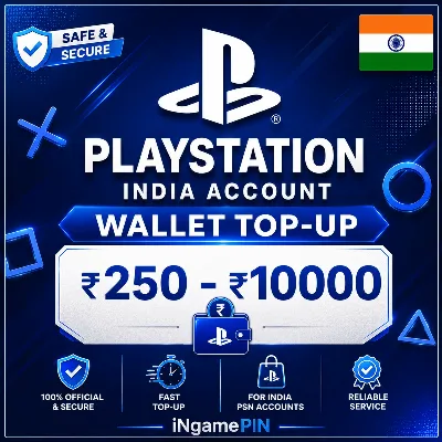 PlayStation India Account Wallet Top-Up 250-10000